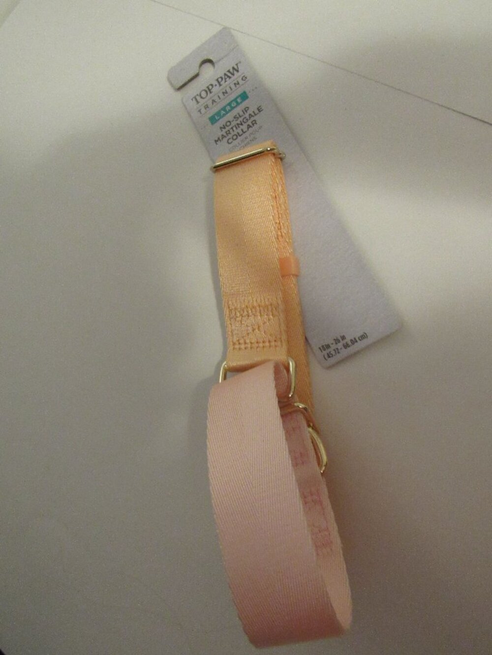 NEW TOP PAW "NO-SLIP" MARTINGALE COLLAR size LARGE